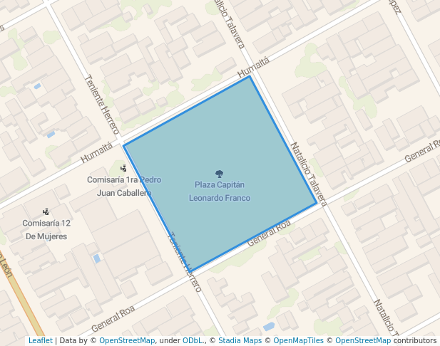 Plaza Capitán Leonardo Franco
