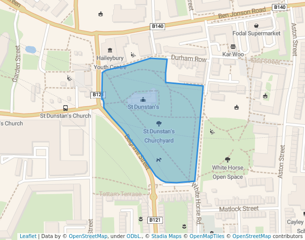 St Dunstan's Churchyard