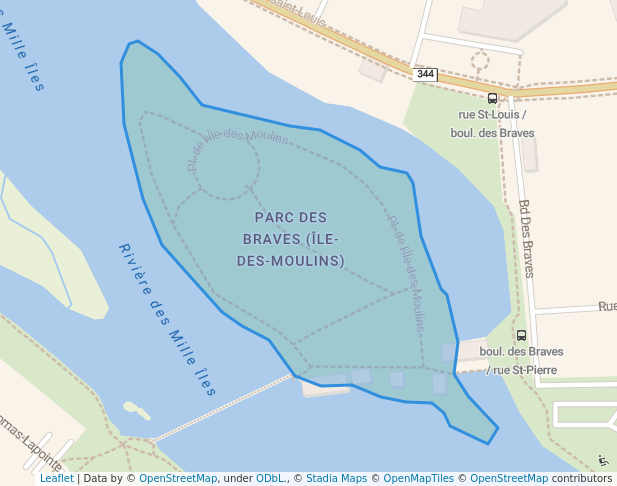 Parc des Braves (Île-des-Moulins)