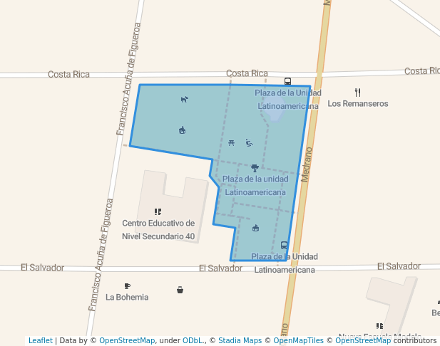 Plaza de la unidad Latinoamericana