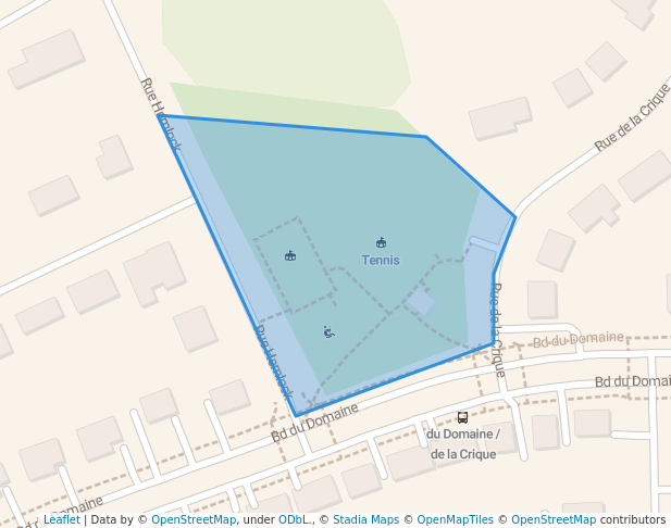 walking in Parc Anatole-Desjardins map in Sainte-Thérèse
