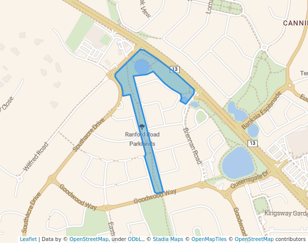 Ranford Road Parklands