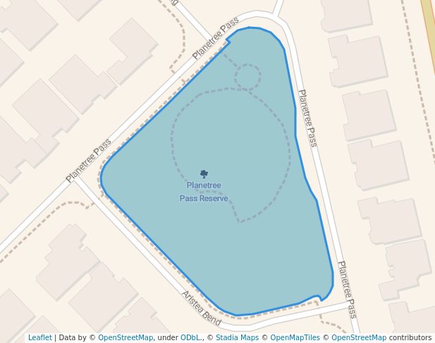 Planetree Pass Reserve