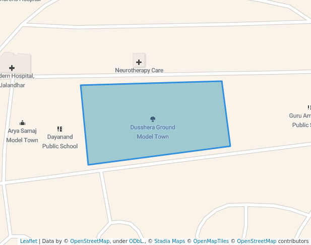 Dusshera Ground Model Town