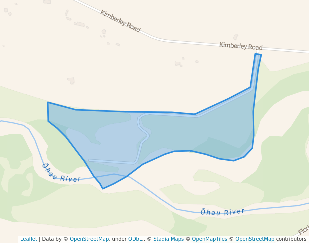 walking in Kimberley Reserve map in Levin