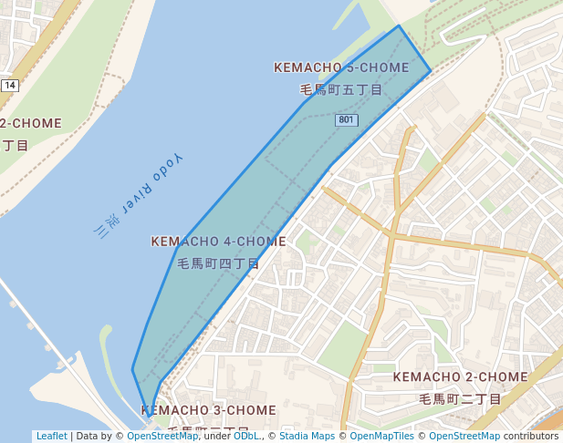 淀川河川公園 毛馬地区