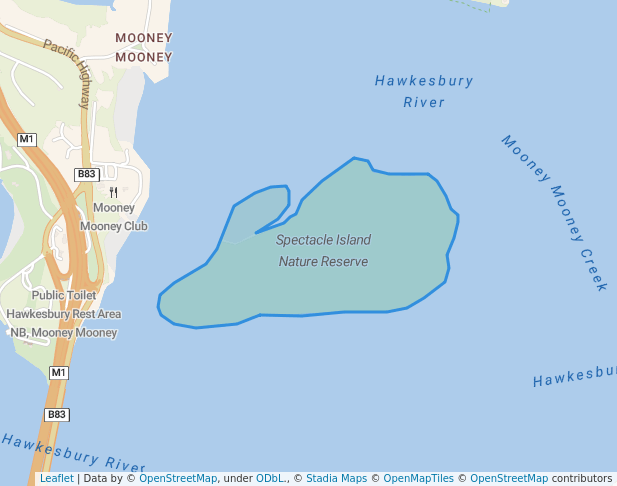 walking in Spectacle Island Nature Reserve map in Brooklyn