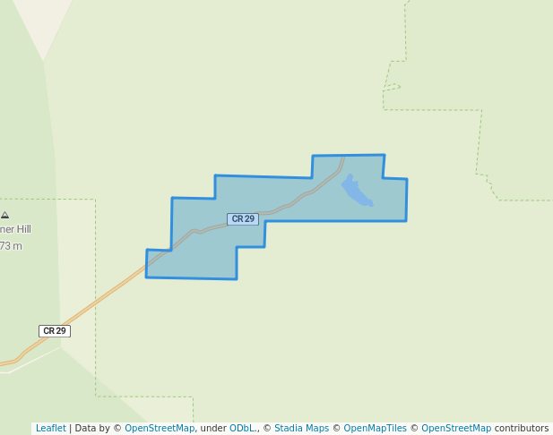 walking in Cave Lake State Recreation Area map in Ely