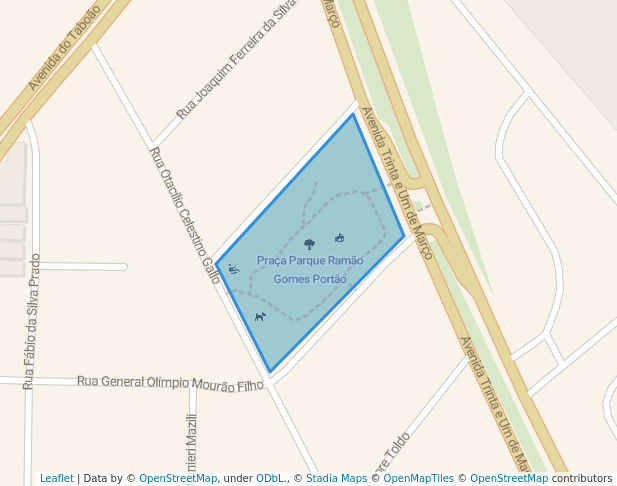 Praça Parque Ramão Gomes Portão
