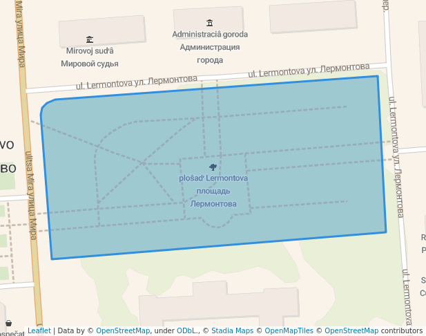 площадь Лермонтова