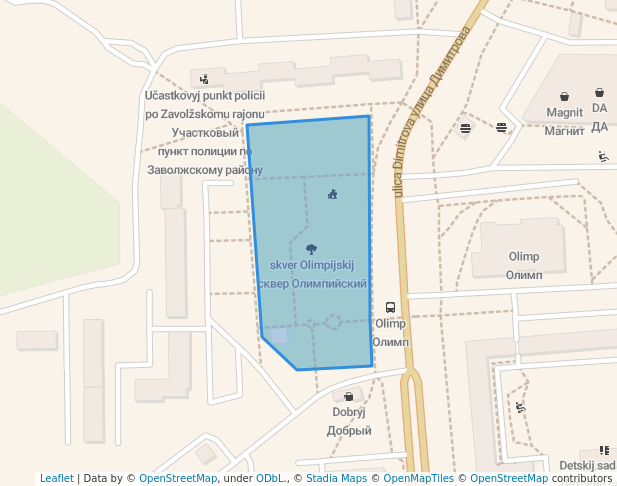 сквер Олимпийский