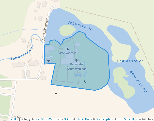 walking in Garten der Schmetterlinge map in Aumühle
