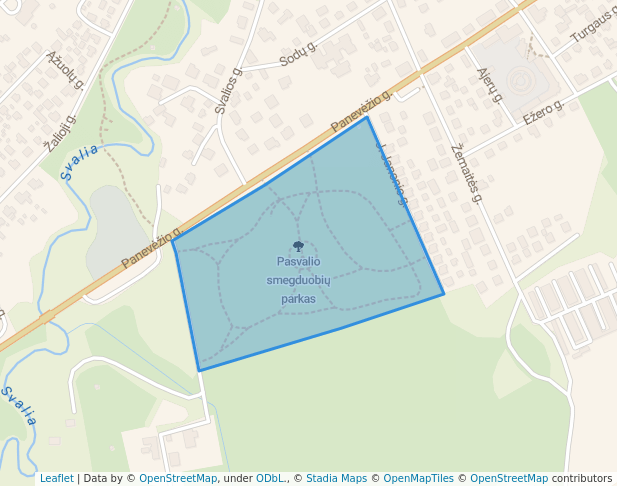 Pasvalio smegduobių parkas