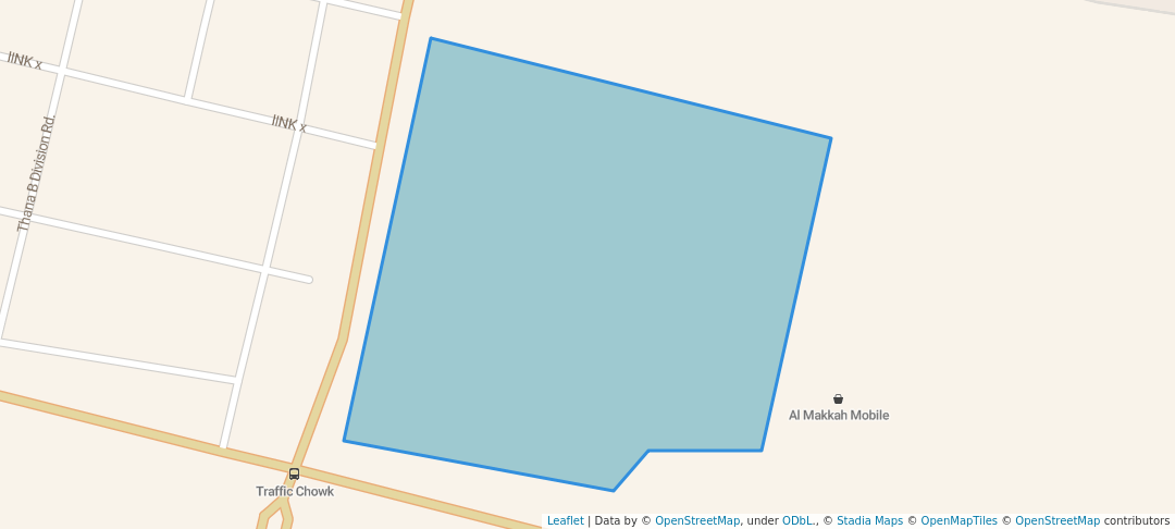 walking in Company Bagh map in Dera Ghazi Khan