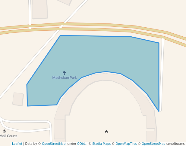 walking in Madhuban Park map in Hisar