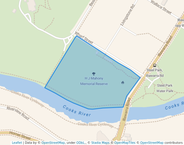 H J Mahony Memorial Reserve