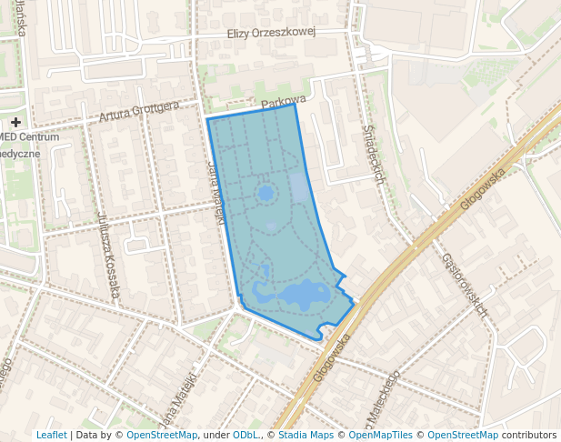 Park Thomasa Woodrowa Wilsona