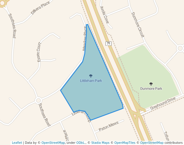 Littleham Park in Quinns Rocks | Map and Routes