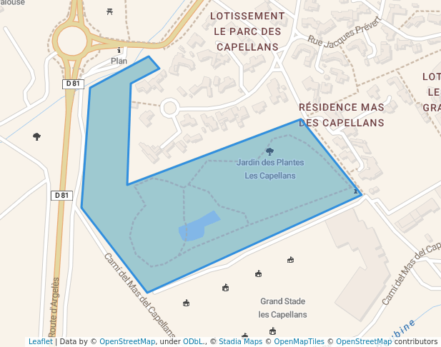 Jardin des Plantes Les Capellans