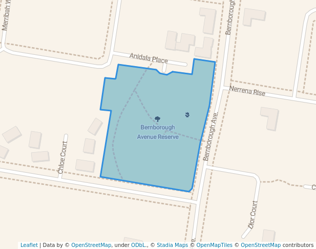 Bernborough Avenue Reserve