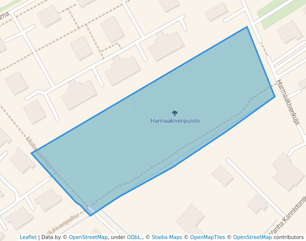Harmaakivenpuisto in Vanda | Map and Routes
