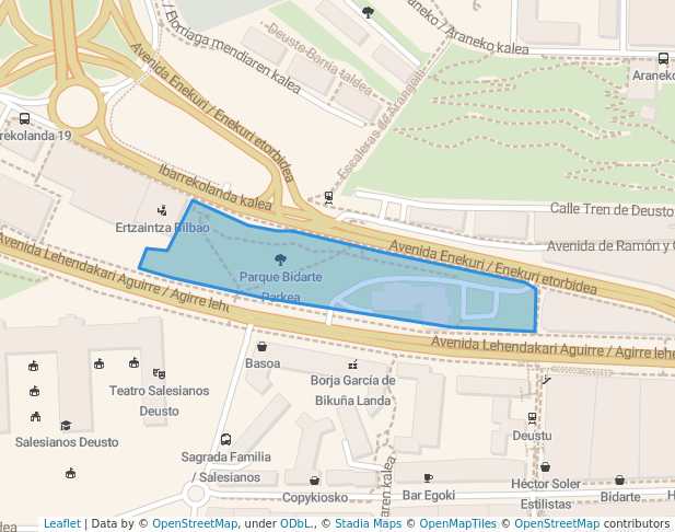 Parque Bidarte Parkea