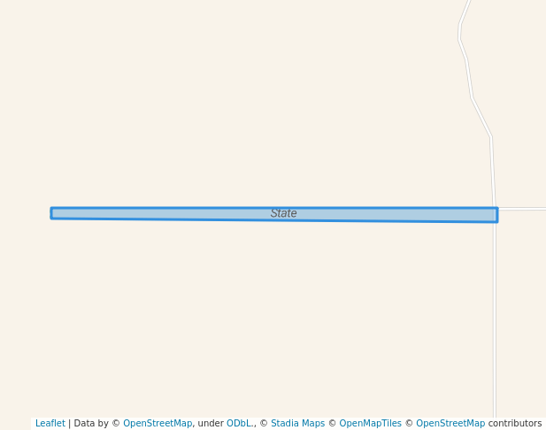 walking in State map in Opheim