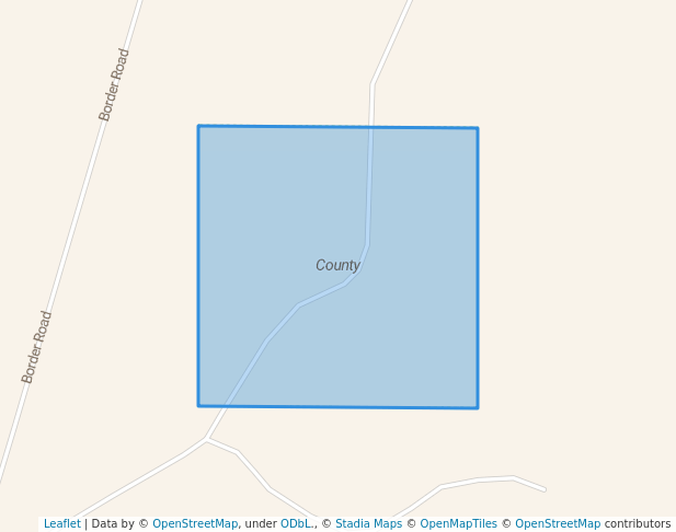 walking in County map in Whitewater