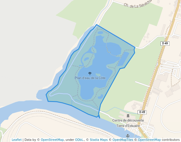 Plan d'eau de la Côte