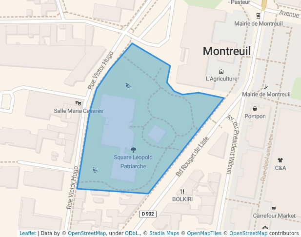 Square Léopold Patriarche