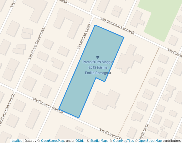 Parco 20-29 Maggio 2012 (sisma Emilia-Romagna)