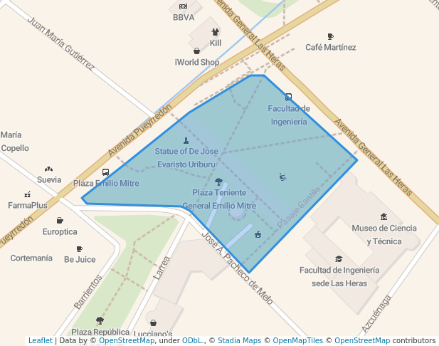 Plaza Teniente General Emilio Mitre