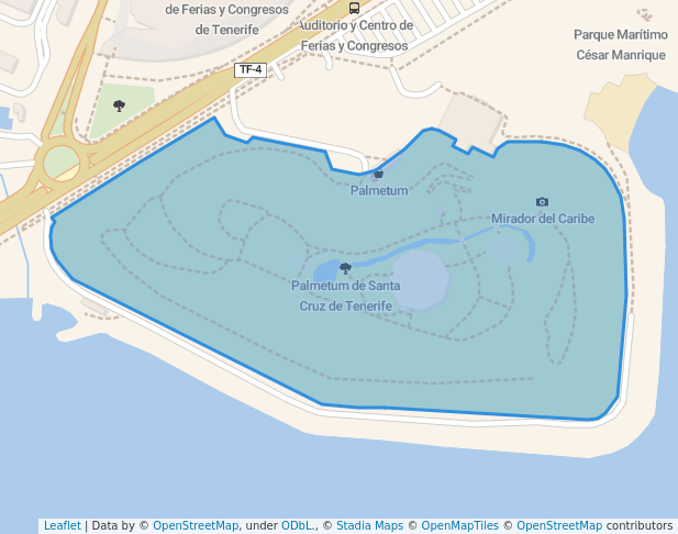 Palmetum de Santa Cruz de Tenerife