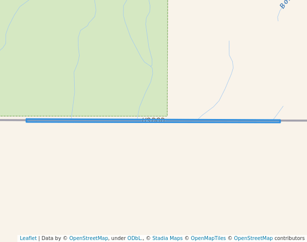 walking in US DOD map in Fir Mountain