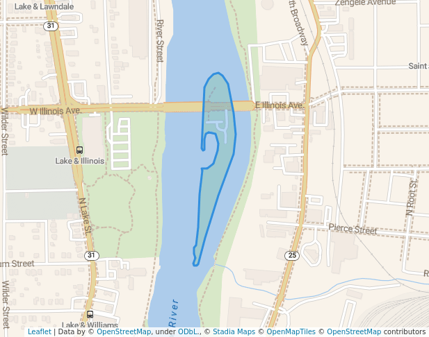 Veterans Memorial Island Park