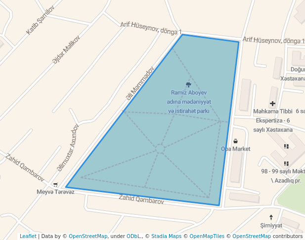 Ramiz Aboyev adına mədəniyyət və istirahət parkı