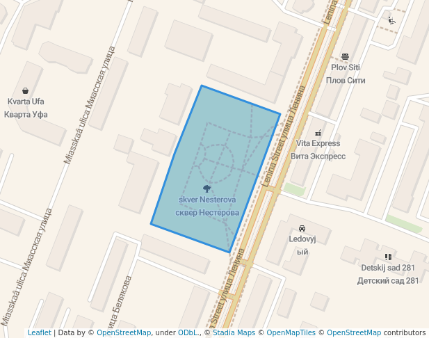 сквер Нестерова