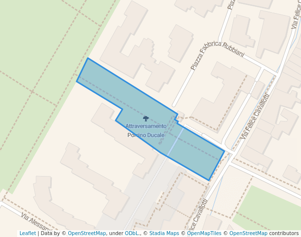 Attraversamento Porrino Ducale