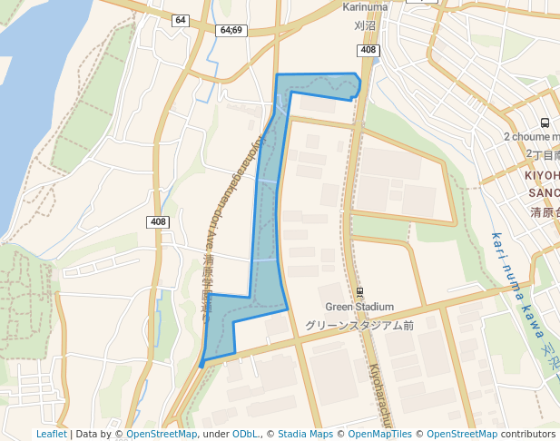清原工業団地3号緑地