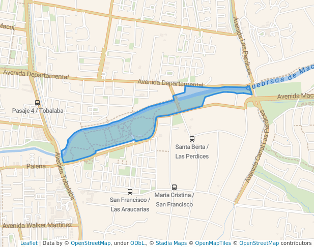 Parque La Quebrada de Macul