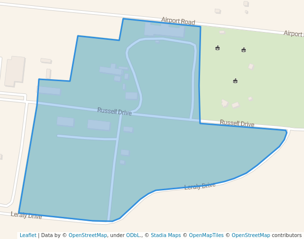 walking in Macon County Fairgrounds map in Lafayette