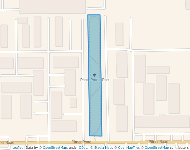 Pitner Pocket Park in Houston | Map and Routes