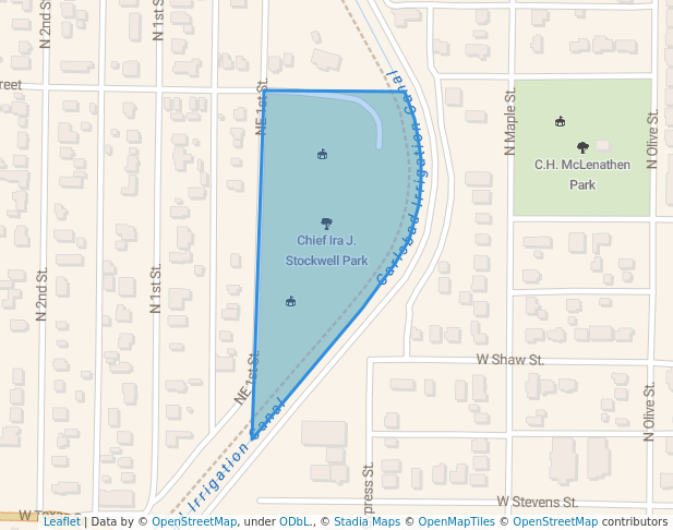 Chief Ira J. Stockwell Park in Carlsbad | Map and Routes