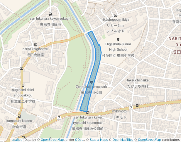 Zenpukuji-gawa park