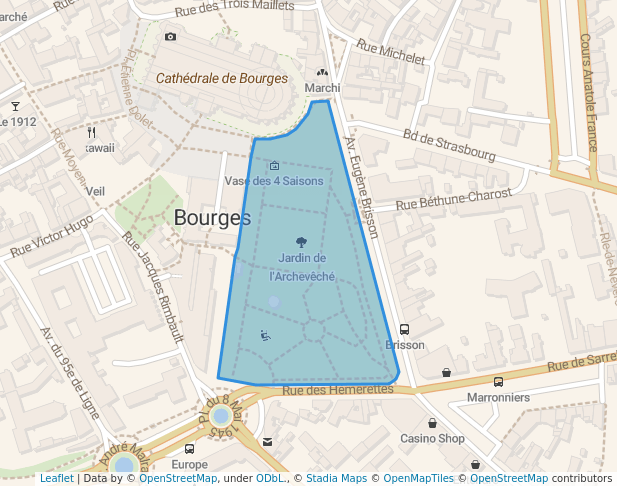 Jardin de l'Archevêché