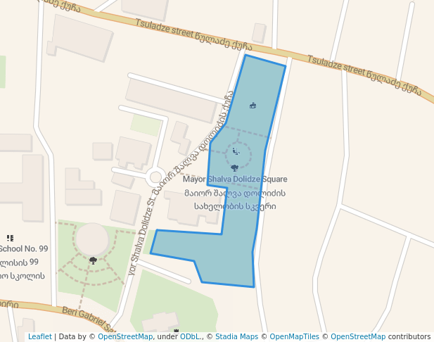 Mayor Shalva Dolidze Square