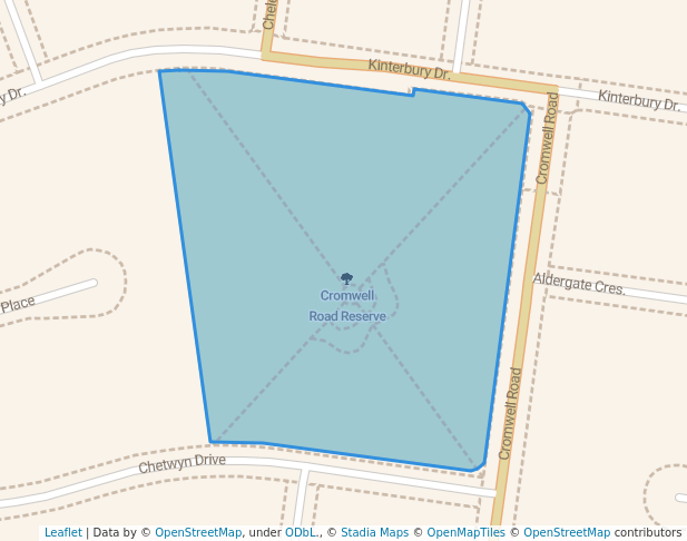 Cromwell Road Reserve