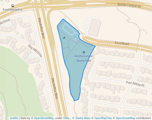 Bonita Canyon Sports Park West