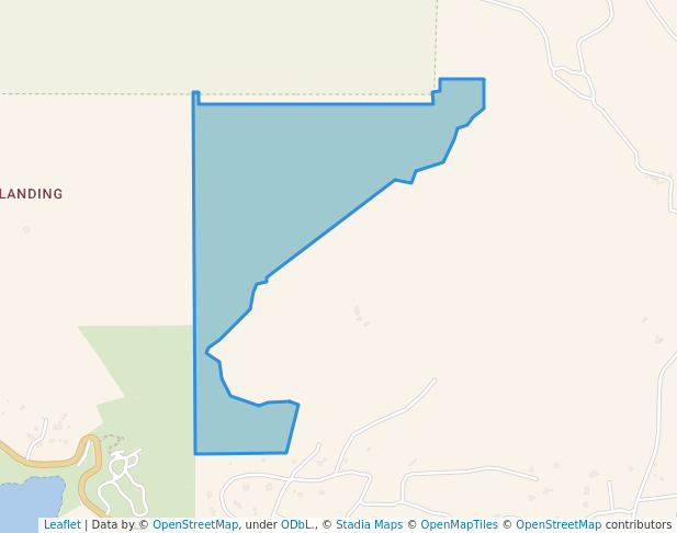 walking in Stillwater Cove Regional Park map in Jenner