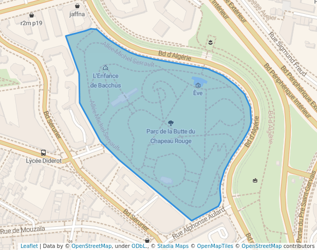 Parc de la Butte du Chapeau Rouge